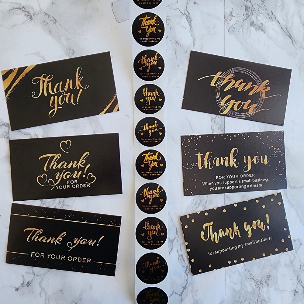 550 pc business card and Stickers